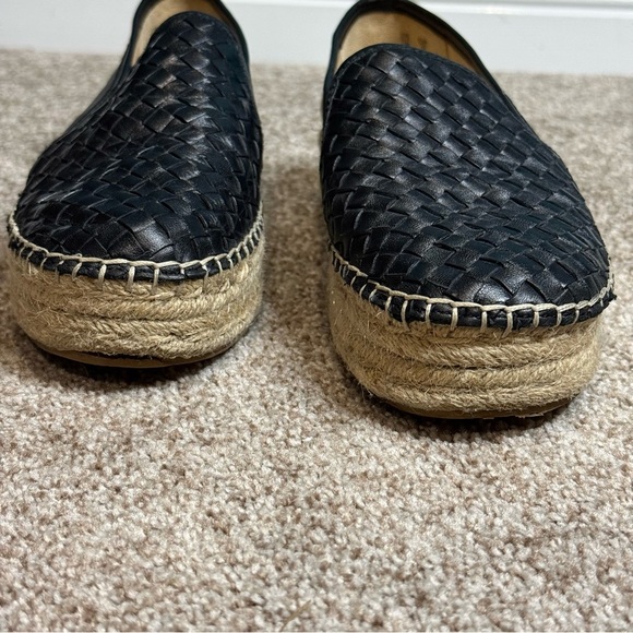 Sam Edelman Black Woven Leather Loafers - Picture 12 of 12